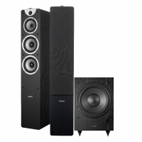 Dynavoice Magic F-7 EX v3 & MW10 høyttalerpakke stereo 2.1 Svart