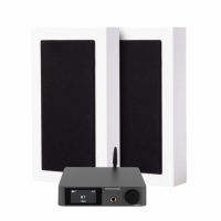 Dynavoice CA802BT & DLS Flatbox Midi stereopakke