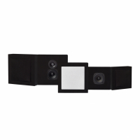 DLS Flatbox Mini høyttalerpakke hjemmekino 5.0 svart