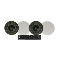 System One SC4B høyttalerbryter & 2 par DLS IC623 slim innbyggingshøyttalere