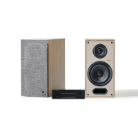 Arylic LA50 & Elipson Horus 6B Lys eik Streamingpakke Stereo
