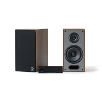 Arylic LA50 & Elipson Horus 6B Valnøtt Streamingpakke Stereo