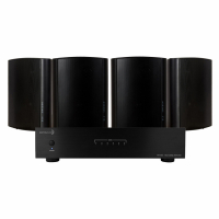 Dayton Audio MA1260 & 2 par DLS MB6i Svarte Utendørshøyttalere