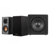 Klipsch R-41PM med Dynavoice Challenger Sub 8 aktiv høyttalerpakke stereo 2.1