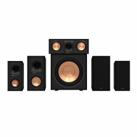 Klipsch Reference R-50M Høyttalerpakke Hjemmekino 5.1 Sort