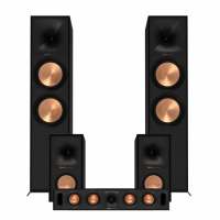 Klipsch R-800F Høyttalerpakke Hjemmekino 5.0 Sort