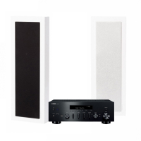 Yamaha R-N600A & DLS Flatbox XL stereopakke