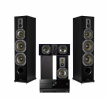 Yamaha RX-A4A & Dynavoice Definition DF-8 MKII svart hjemmekinopakke 5.0