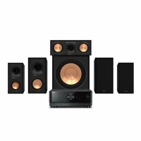 Yamaha RX-V4A & Klipsch Reference R-50M hjemmekinopakke 5.1 svart