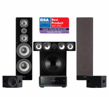 Yamaha RX-V6A & Dynavoice Challenger M-105 EX v.4 Facet høyttalerpakke hjemmekino 5.1
