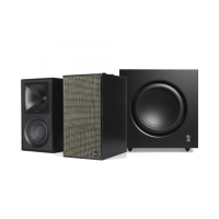Klipsch The Fives med Audio Pro SW-10 aktivt høyttalerpakke 2.1, svart