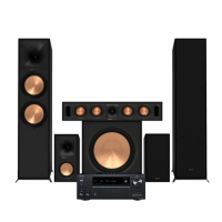 Onkyo TX-NR7100 & Klipsch Reference R-800F hjemmekinopakke 5.1