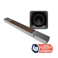 Klipsch Flexus Core 200 Soundbar hjemmekinopakke 3.1 Valnøtt