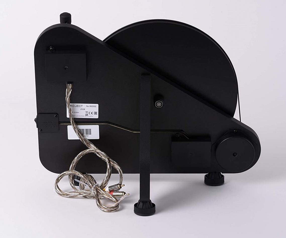 Pro-Ject VT-E vertikal vinylspiller med pickup, svart