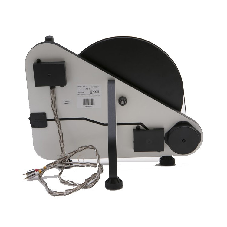 Pro-Ject VT-E vertikal vinylspiller med pickup, hvit