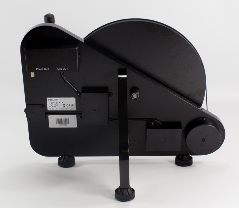 Pro-Ject VT-E BT vertikal vinylspiller med pickup og Bluetooth, svart