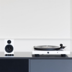 Pro-Ject Jukebox E1 vinylspiller med stereoforsterker og Bluetooth, hvit Pro-Ject Jukebox E1 vinylspiller med stereoforsterker og Bluetooth, hvit