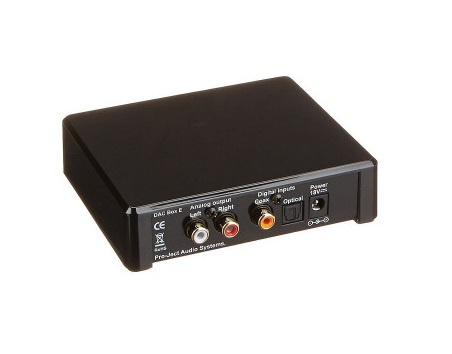Pro-Ject Dac Box E, D/A-omformer svart