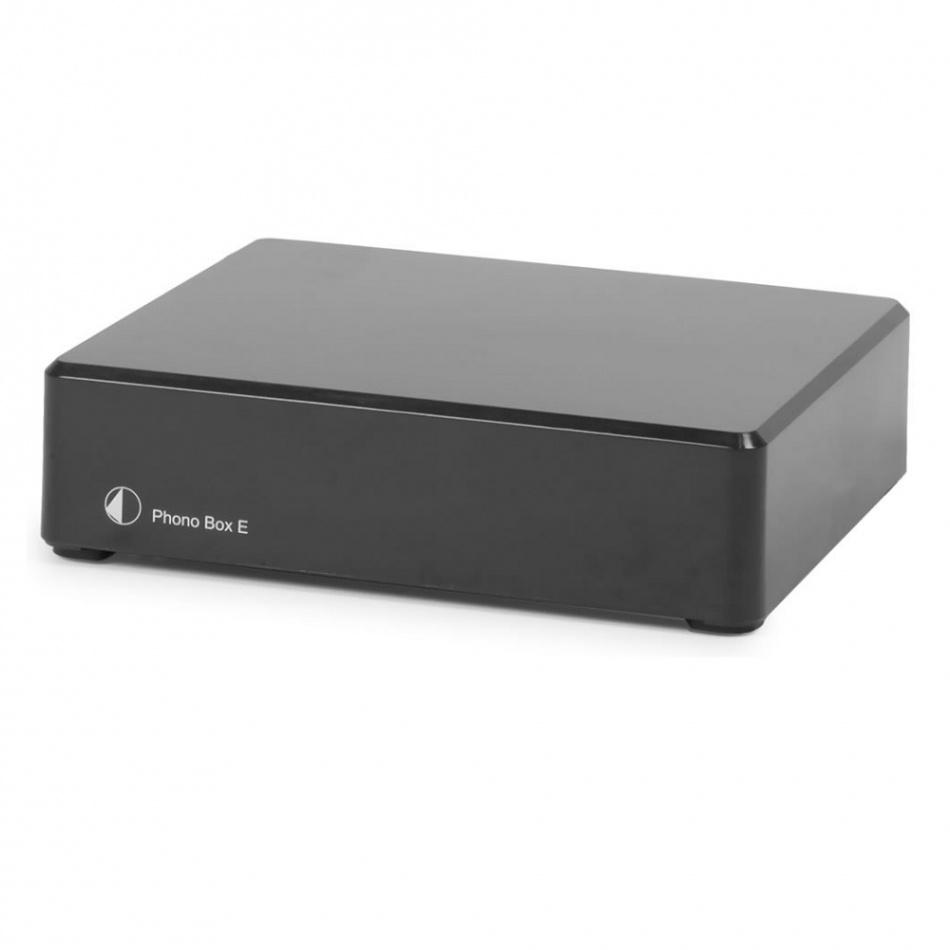 Pro-Ject Phono Box E, RIAA-trinn for platespiller svart