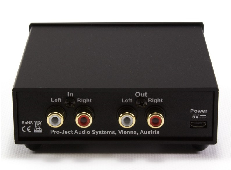 Pro-Ject Head Box S2 hodetelefonforsterker, svart