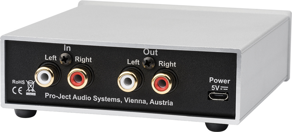 Pro-Ject Head Box S2 hodetelefonforsterker, sølv