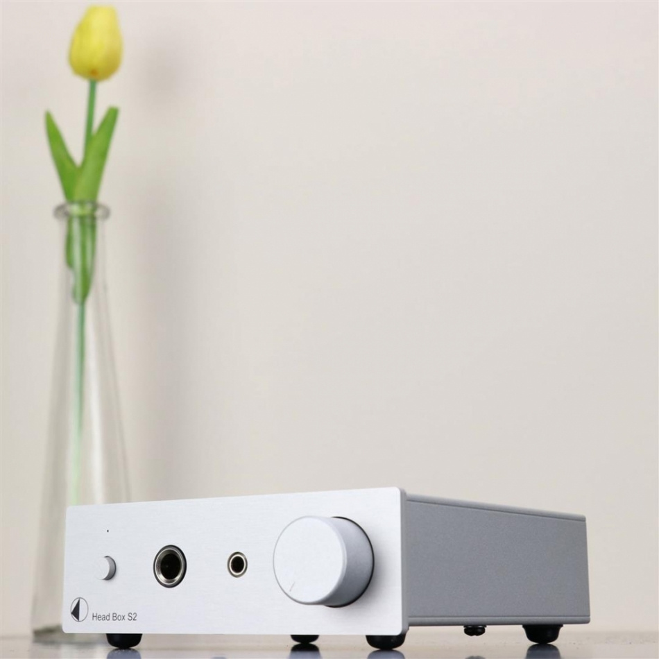 Pro-Ject Head Box S2 hodetelefonforsterker, sølv