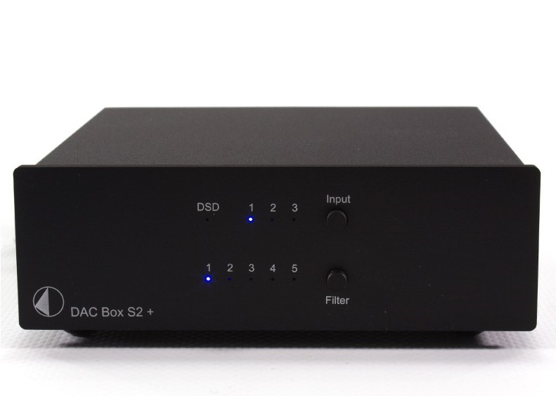 Pro-Ject Dac Box S2 Plus, svart