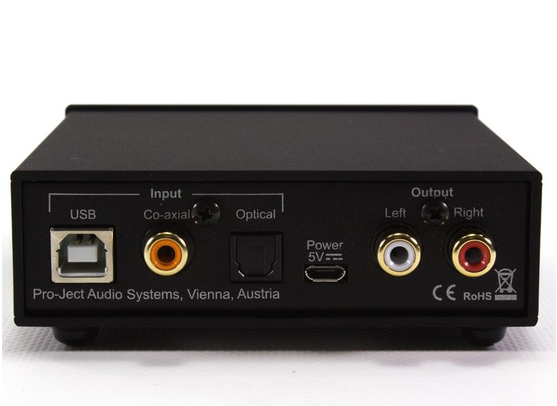 Pro-Ject Dac Box S2 Plus, svart