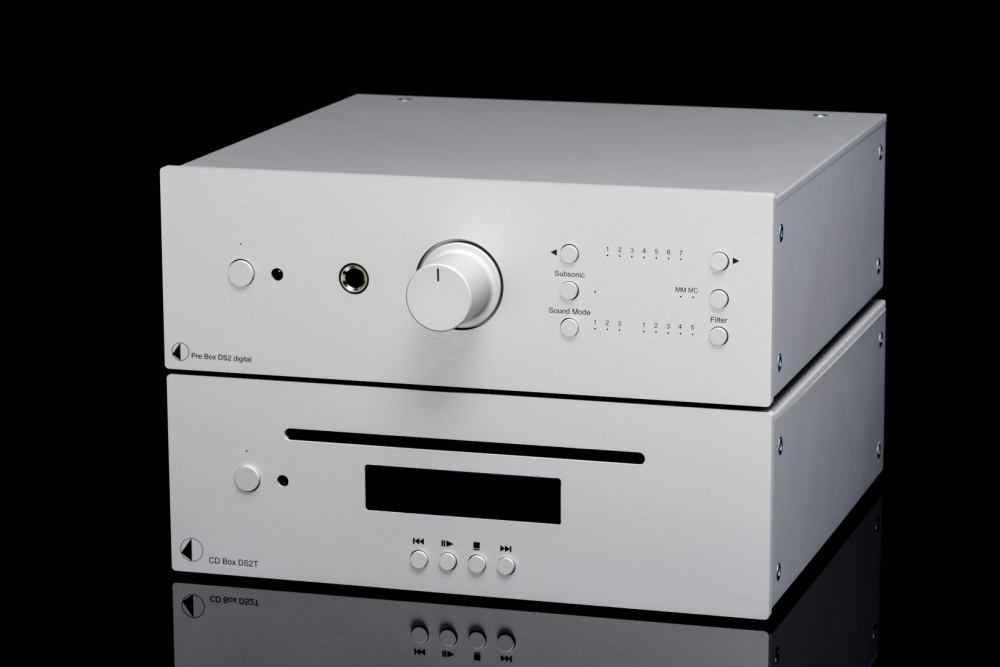 Pro-Ject CD Box DS2T, CD-transport sølv