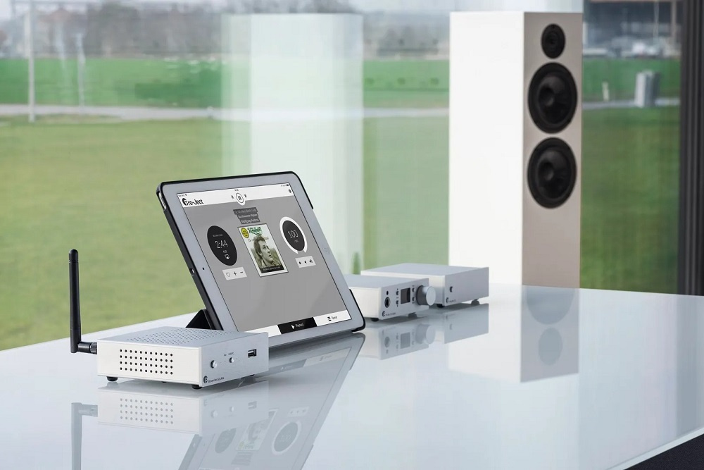 Pro-Ject Amp Box S3 kompakt stereoforsterker, sølv