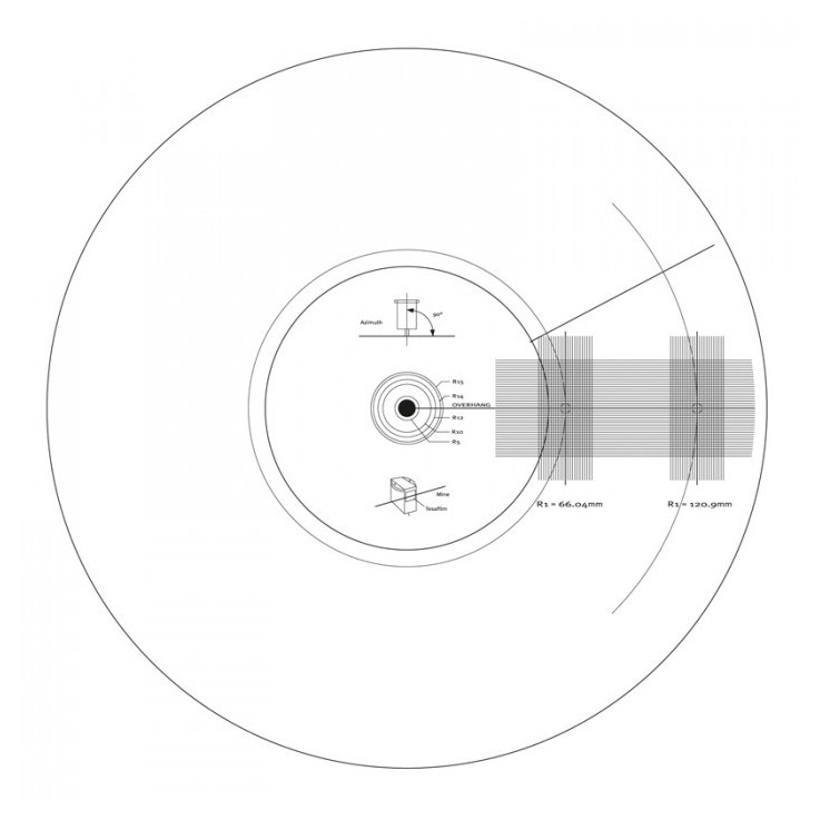 Pro-Ject Strobe It, stroboskopskive for platespiller