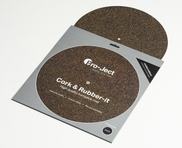 Pro-Ject Cork & Rubber It 3 mm, matte for platespiller