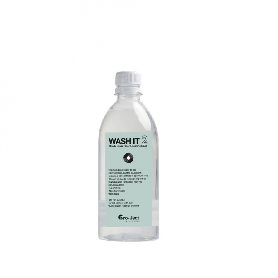 Pro-Ject Wash-It 2 rengjøringsvæske for platespiller-vasker, 500 ml