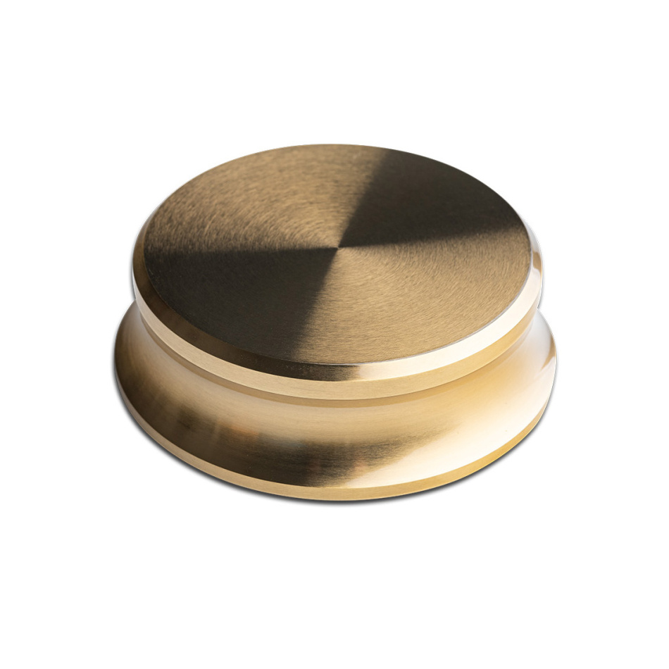 Pro-Ject Record Puck Brass Transparent 800 gram for platespiller