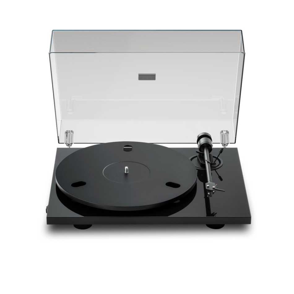 Pro-Ject E1.2 platespiller med forhåndsmontert Pick It MM E-pickup, pianobrun