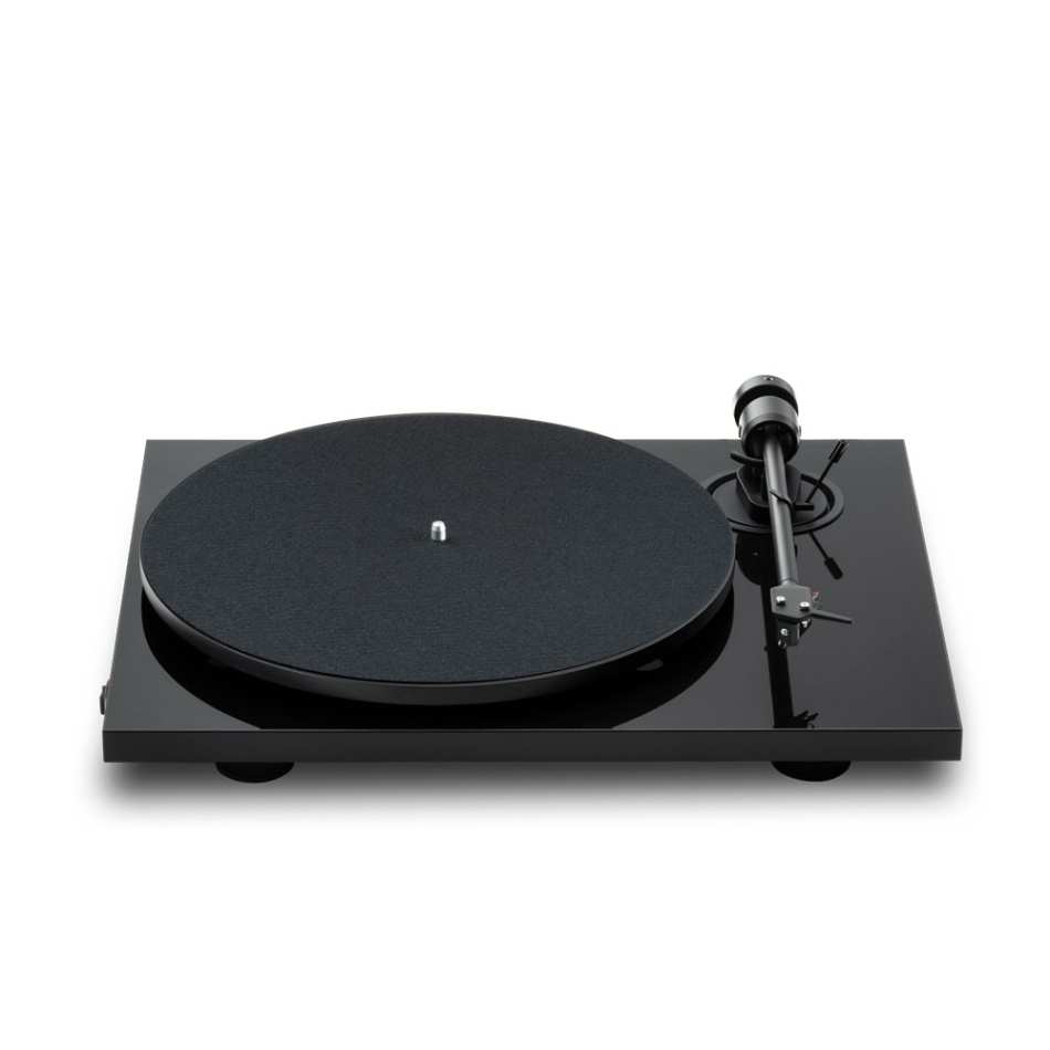 Pro-Ject E1.2 platespiller med forhåndsmontert Pick It MM E-pickup, pianobrun