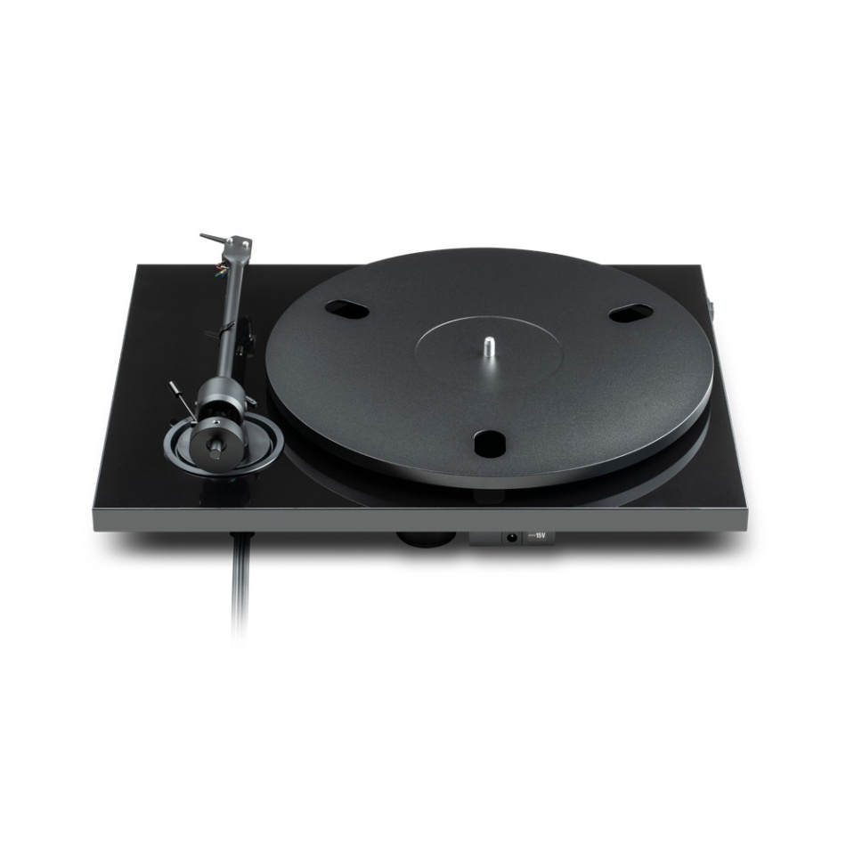 Pro-Ject E1.2 platespiller med forhåndsmontert Pick It MM E-pickup, pianobrun
