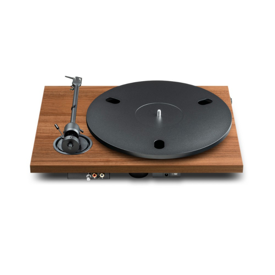 Pro-Ject E1.2 Phono platespiller med forhåndsmontert Pick It MM E-pickup, valnøtt