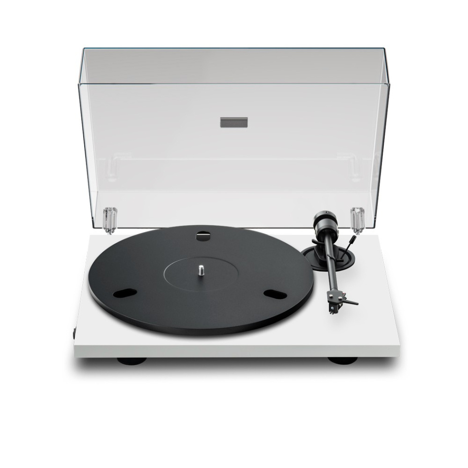 Pro-Ject E1.2 BT platespiller med forhåndsmontert Pick It MM E-pickup, matt hvit