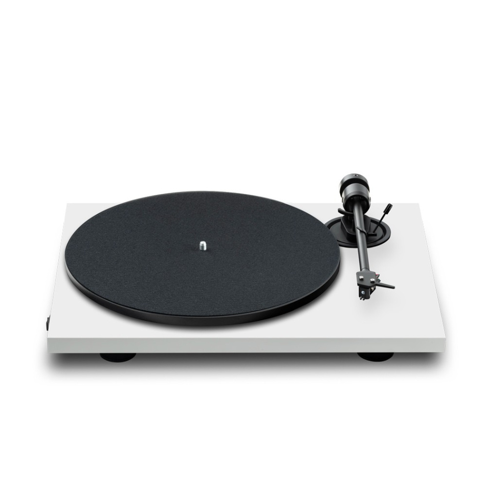 Pro-Ject E1.2 BT platespiller med forhåndsmontert Pick It MM E-pickup, matt hvit