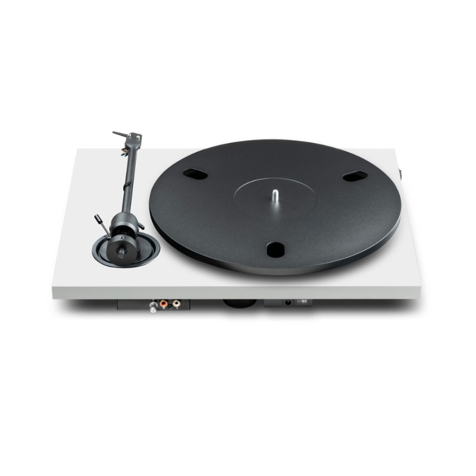 Pro-Ject E1.2 BT platespiller med forhåndsmontert Pick It MM E-pickup, matt hvit
