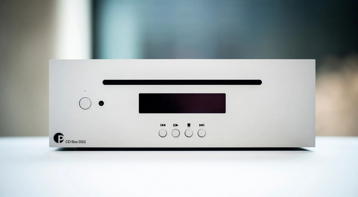 Pro-Ject CD Box DS3 kompakt CD-spiller, sølv