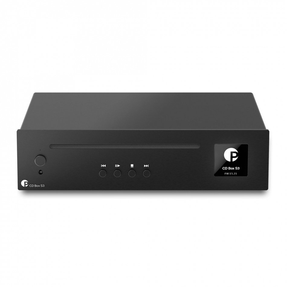 Pro-Ject CD Box S3 kompakt CD-spiller, svart