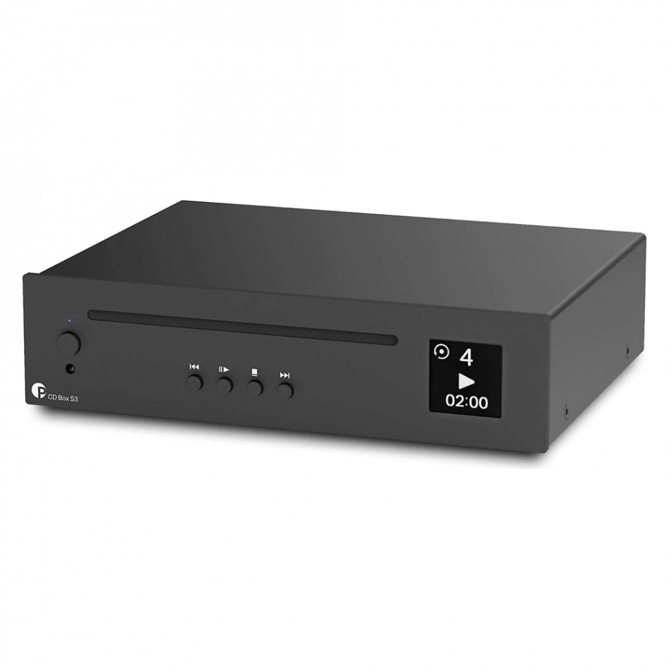 Pro-Ject CD Box S3 kompakt CD-spiller, svart