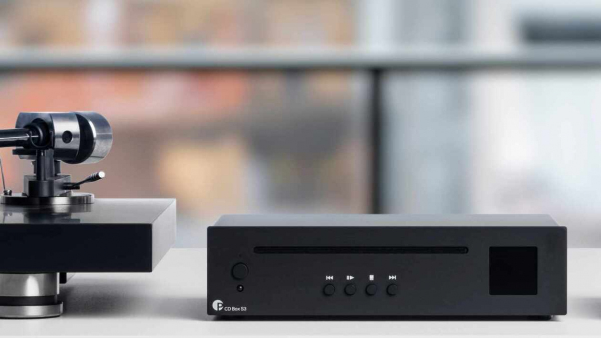 Pro-Ject CD Box S3 kompakt CD-spiller, svart