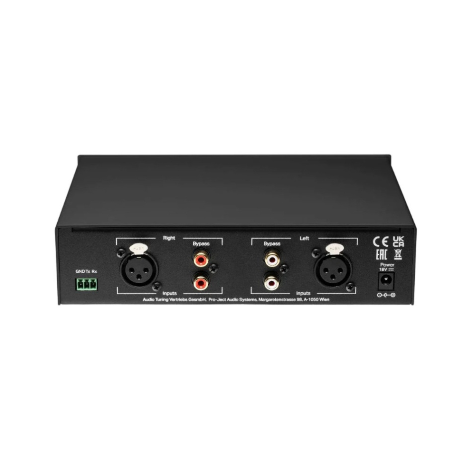 Pro-Ject Head Box S3 B kompakt fullbalansert hodetelefonforsterker, svart