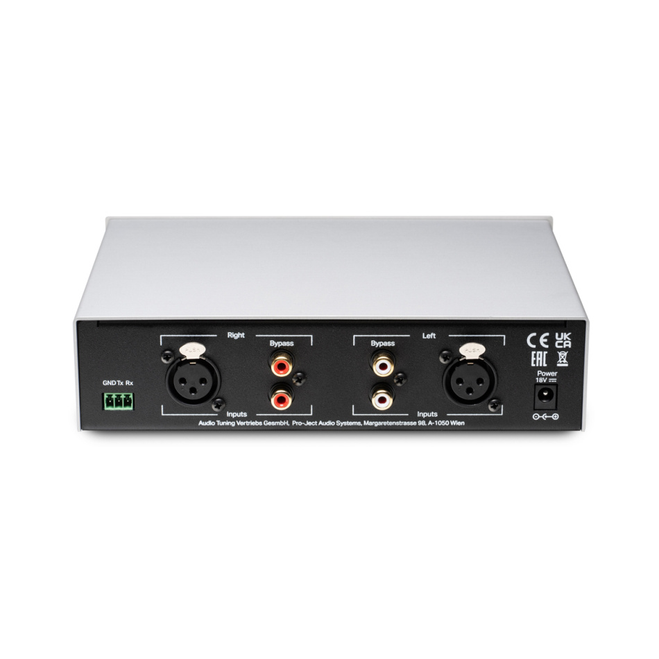 Pro-Ject Head Box S3 B kompakt fullbalansert hodetelefonforsterker, sølv