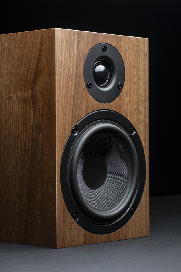 Pro-Ject Speaker Box 5E stativhøyttalere, valnøtt par