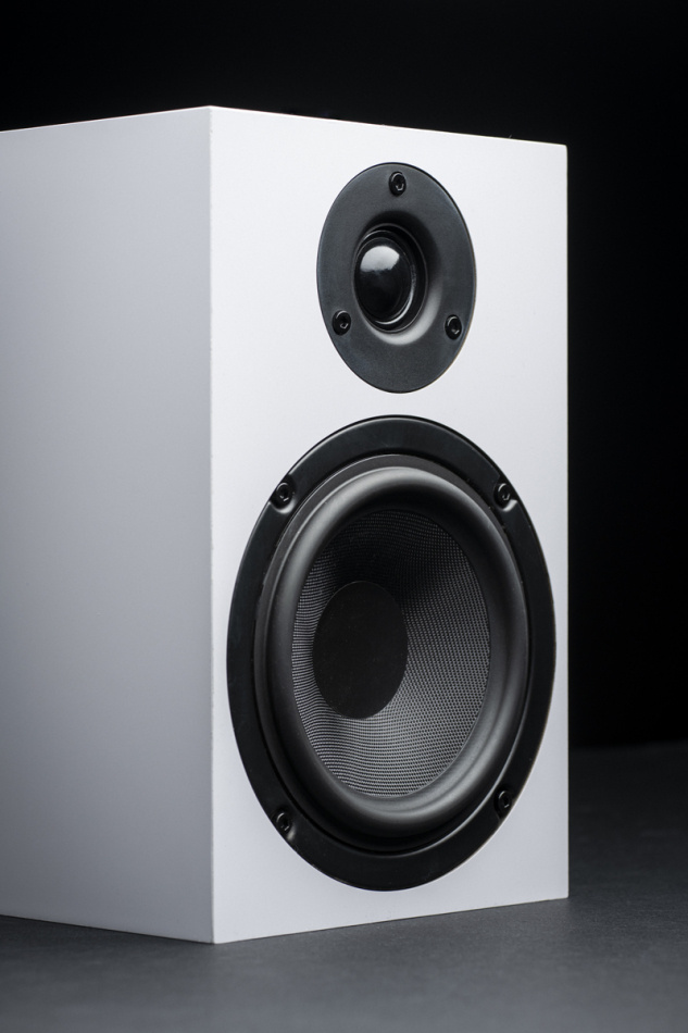 Pro-Ject Speaker Box 5E stativhøyttalere, hvitt par