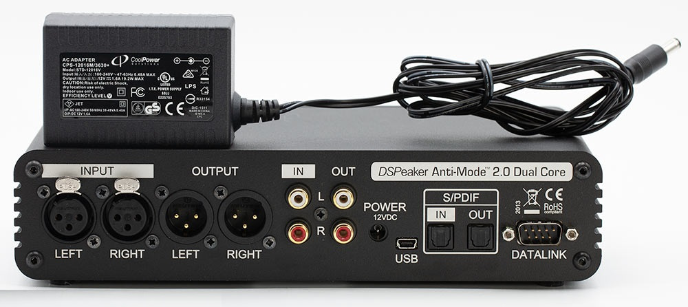 DSPeaker Anti-Mode 2.0 Dual Core, romkorreksjon med DAC